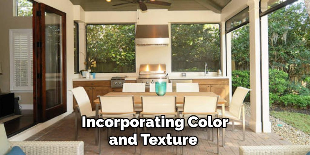 Incorporating Color and Texture Into Your Lanai's Design