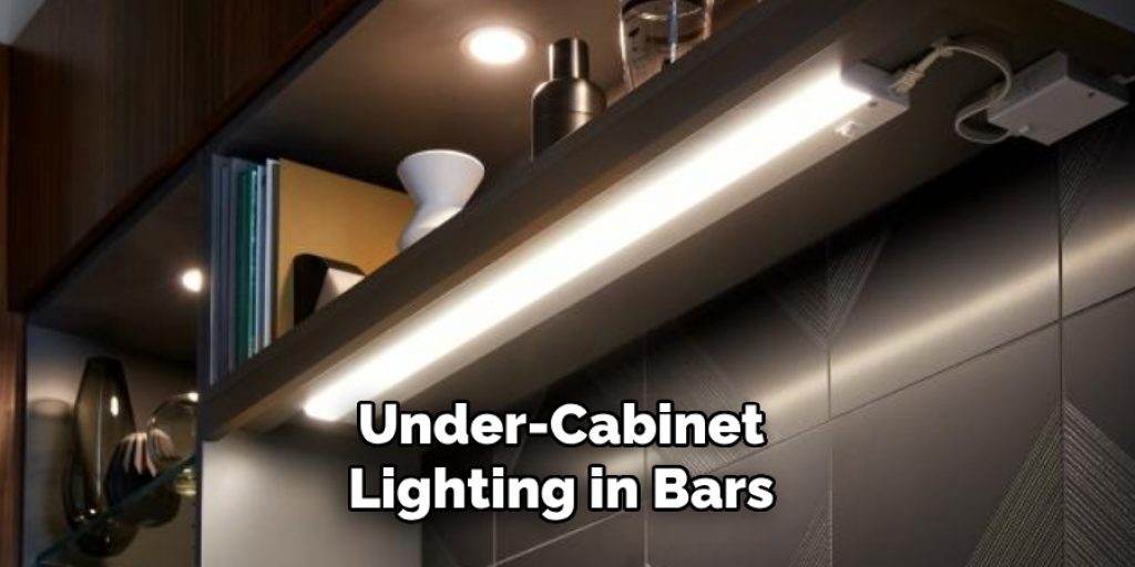 Under-cabinet Lighting in Bars 