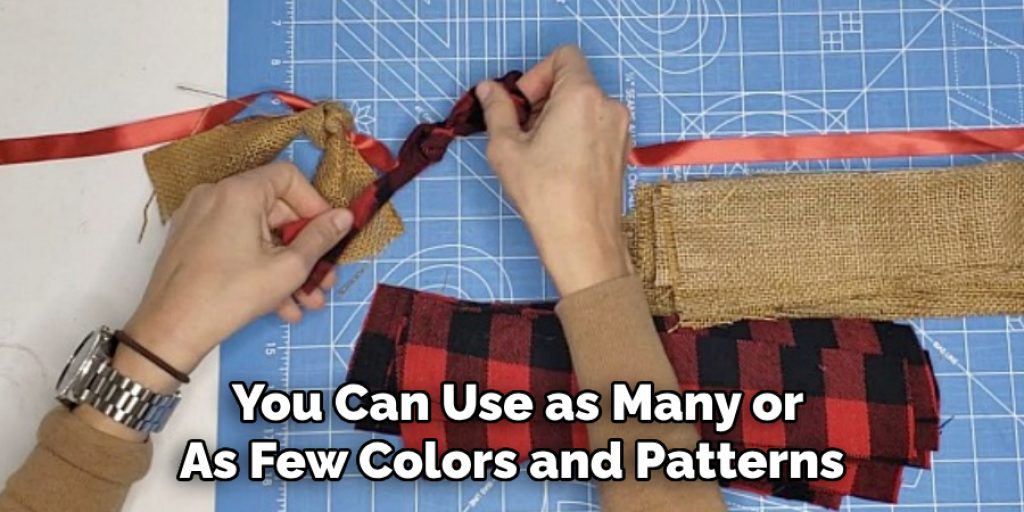 You Can Use as Many or As Few Colors and Patterns