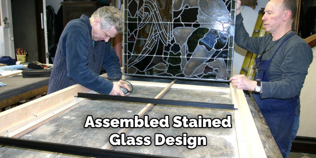 Assembled Stained
Glass Design