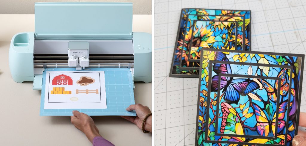 How to Make Stained Glass Cards With Cricut