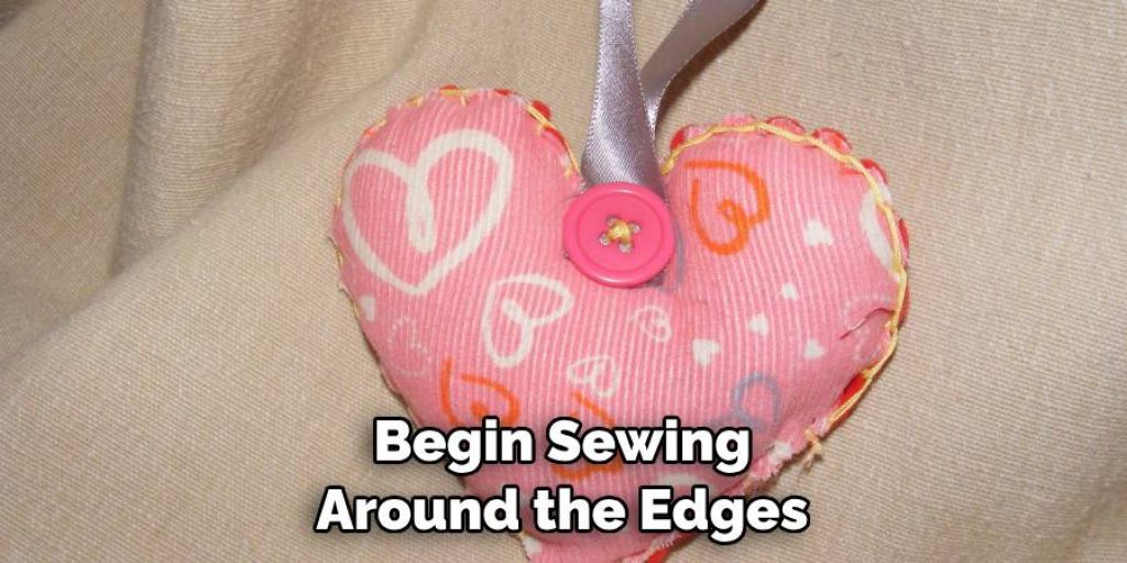 Begin Sewing Around the Edges