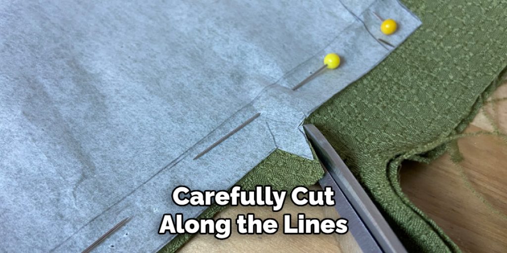 Carefully Cut
Along the Lines