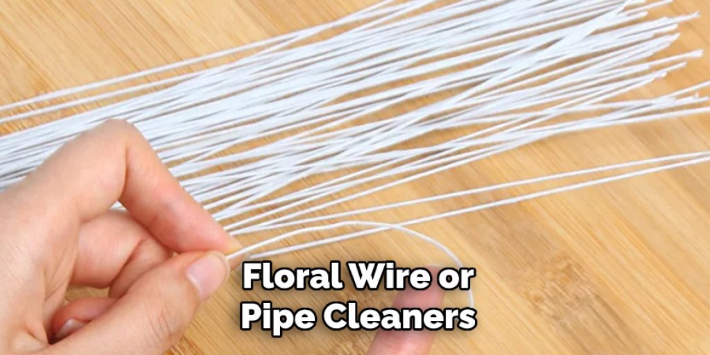 Floral Wire or
Pipe Cleaners