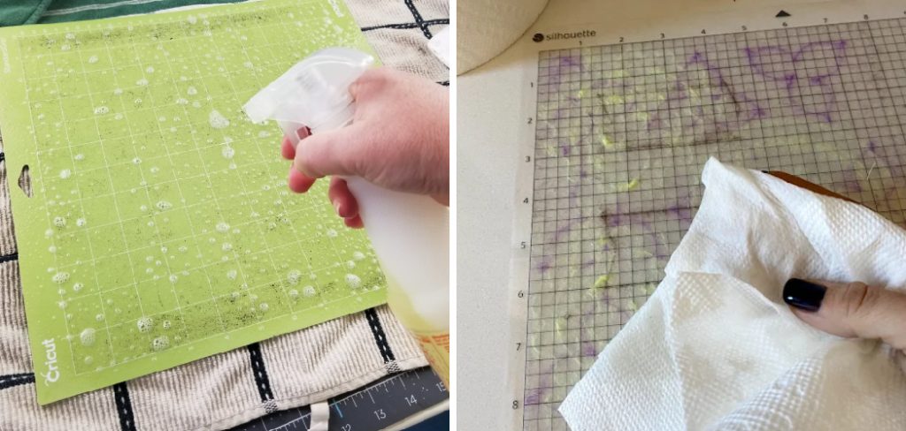 How to Clean a Silhouette Mat