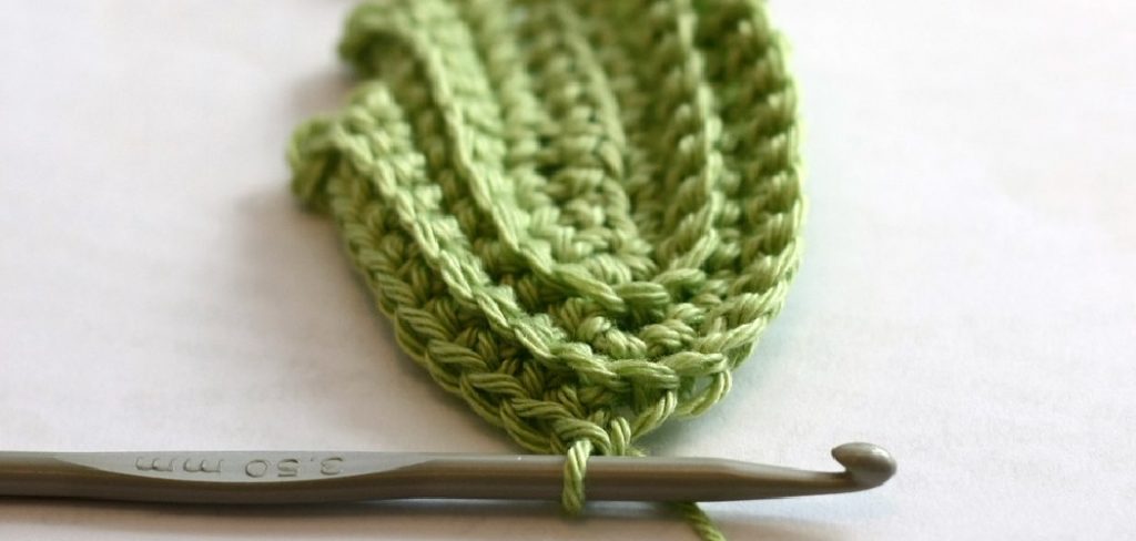 How to Crochet a Leaf Easy