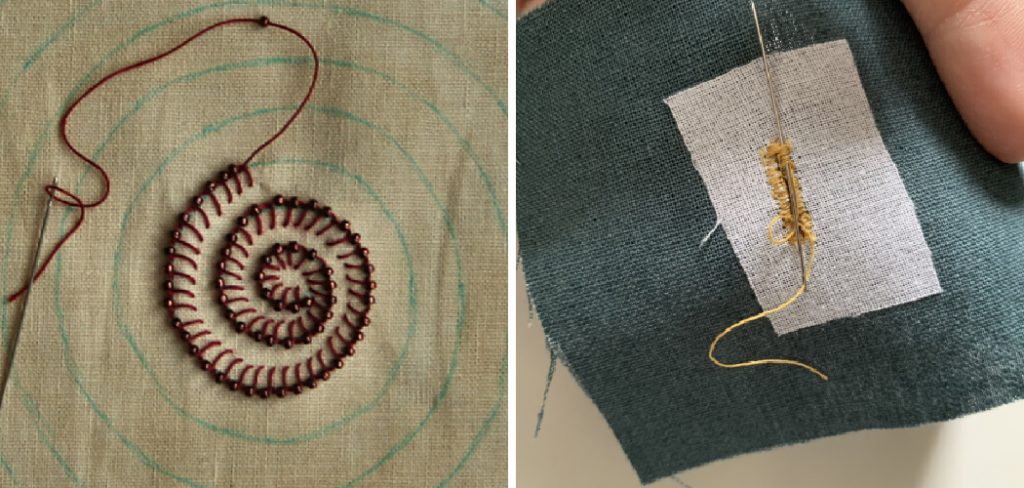 How to Do the Buttonhole Stitch