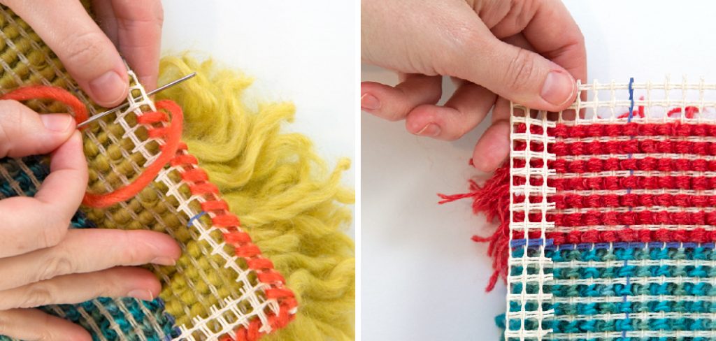 How to Finish a Latch Hook Rug