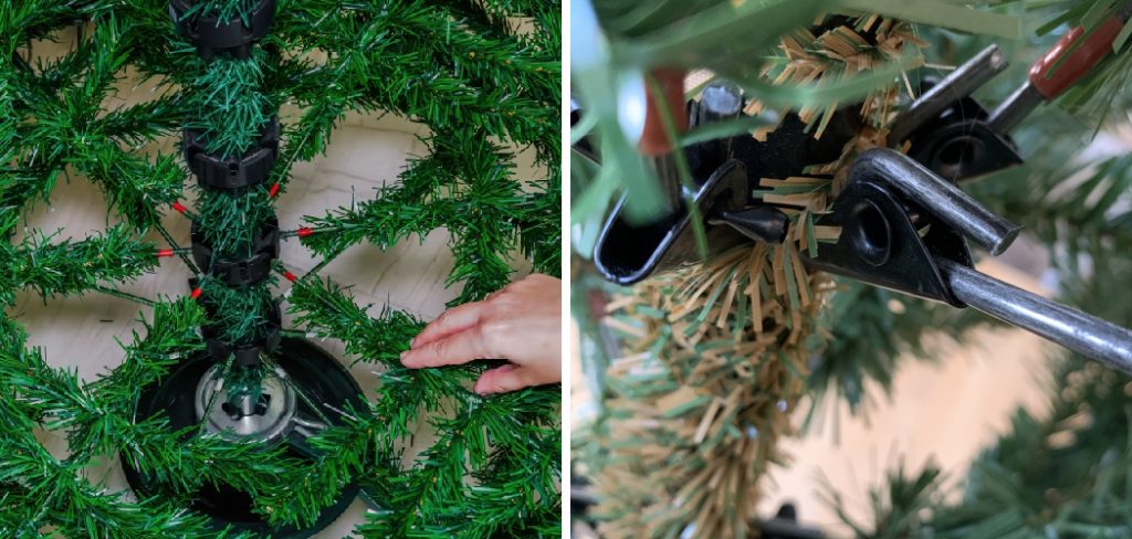 How to Fix Hinged Christmas Tree Branches