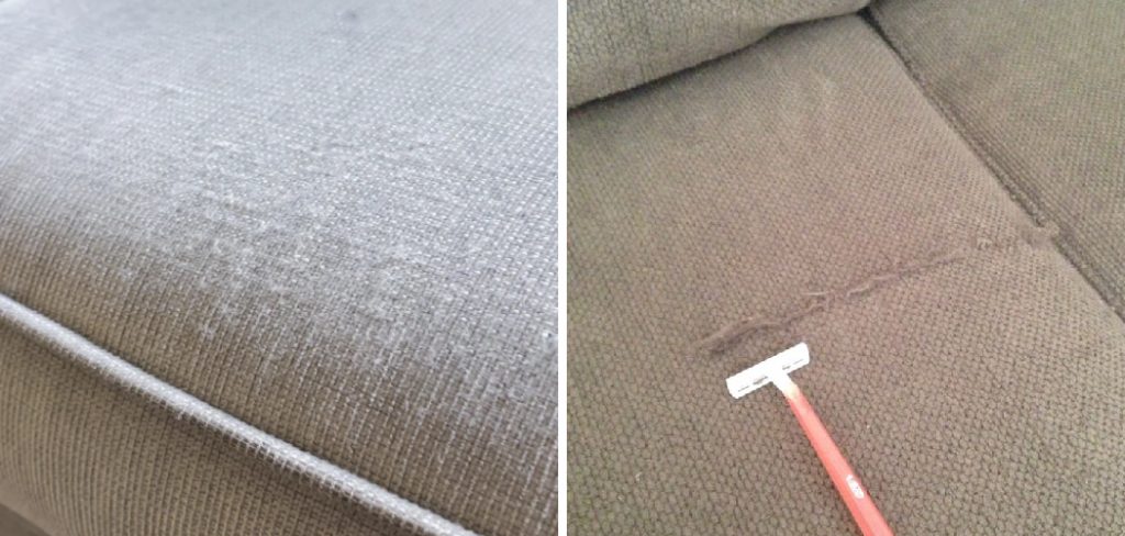 How to Fix Pilling Couch