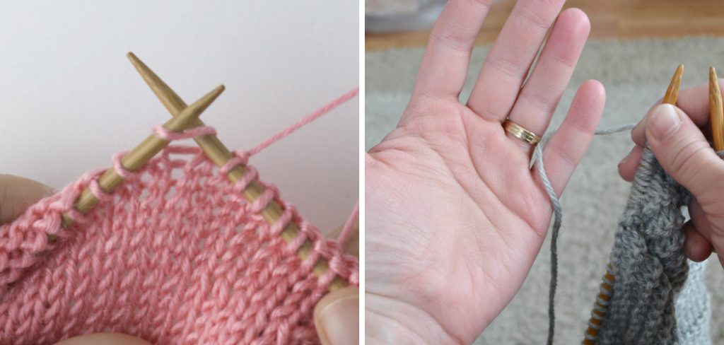 How to Hold Yarn for Continental Knitting