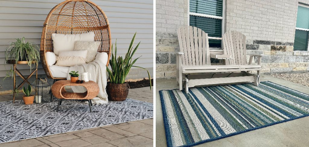 How to Keep Outdoor Rugs From Curling Up