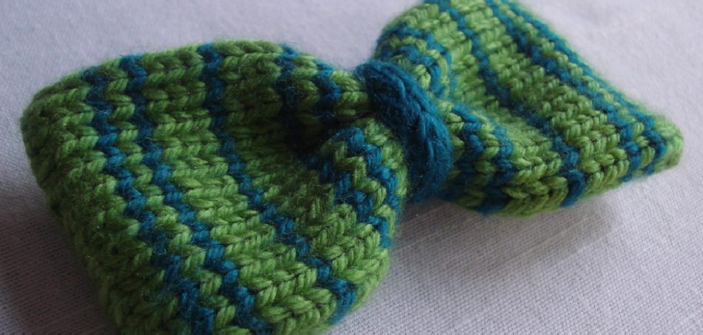 How to Knit a Bow