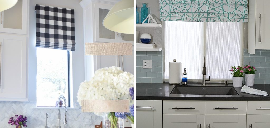 How to Make Faux Roman Shade