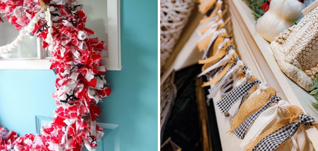 How to Make Garland With Fabric