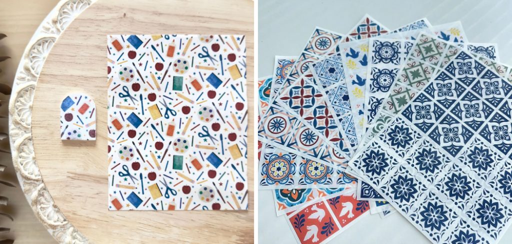 How to Make Polymer Clay Transfer Paper