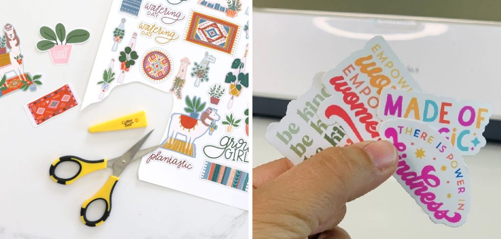 How to Make Stickers to Sell Without Cricut