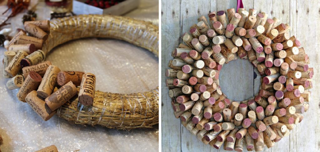 How to Make Wine Cork Wreath