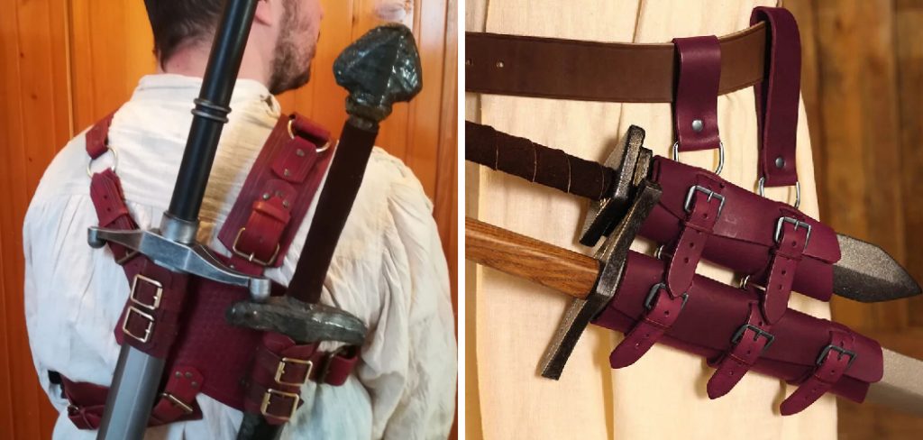 How to Make a Sword Holder