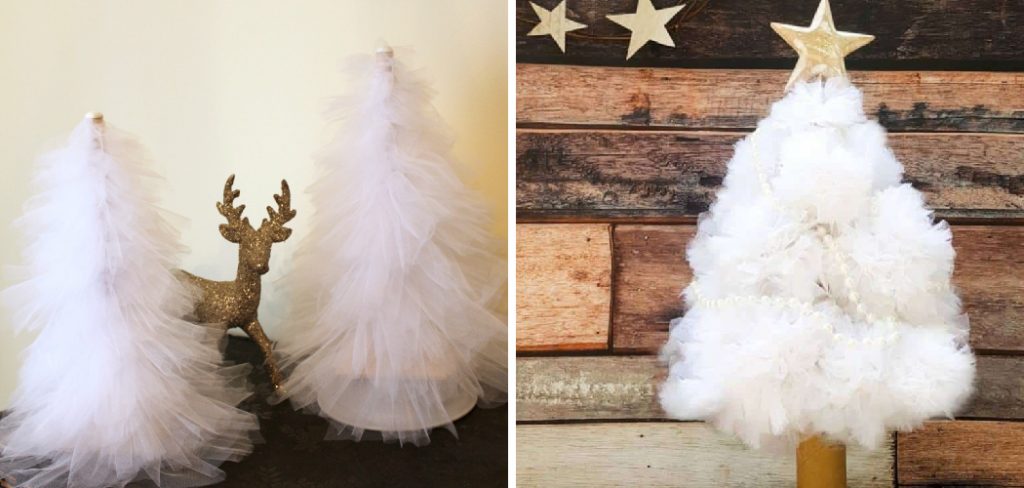 How to Make a Tulle Christmas Tree
