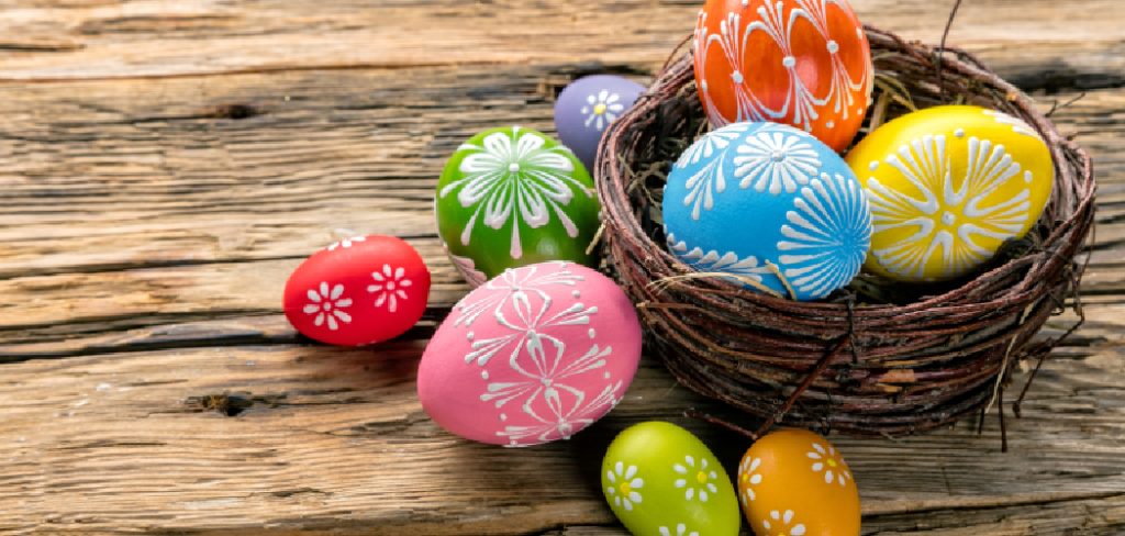 How to Paint Wooden Easter Eggs