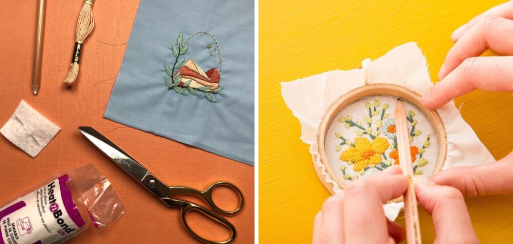 How to Turn Embroidery into a Patch