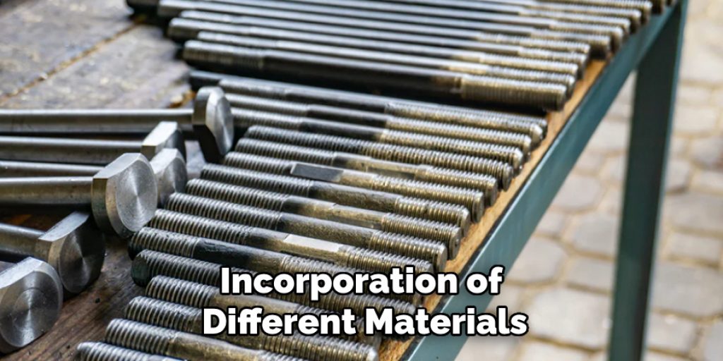 Incorporation of 
Different Materials