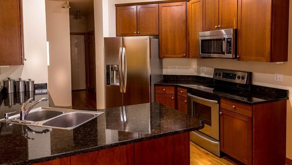 can you lighten dark kitchen cabinet