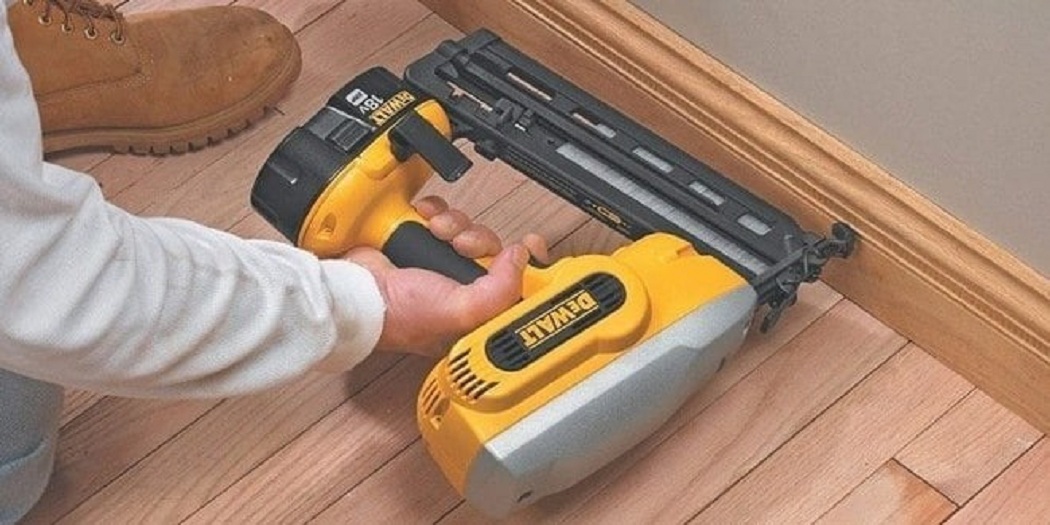 How to Nail Baseboard with Nail Gun