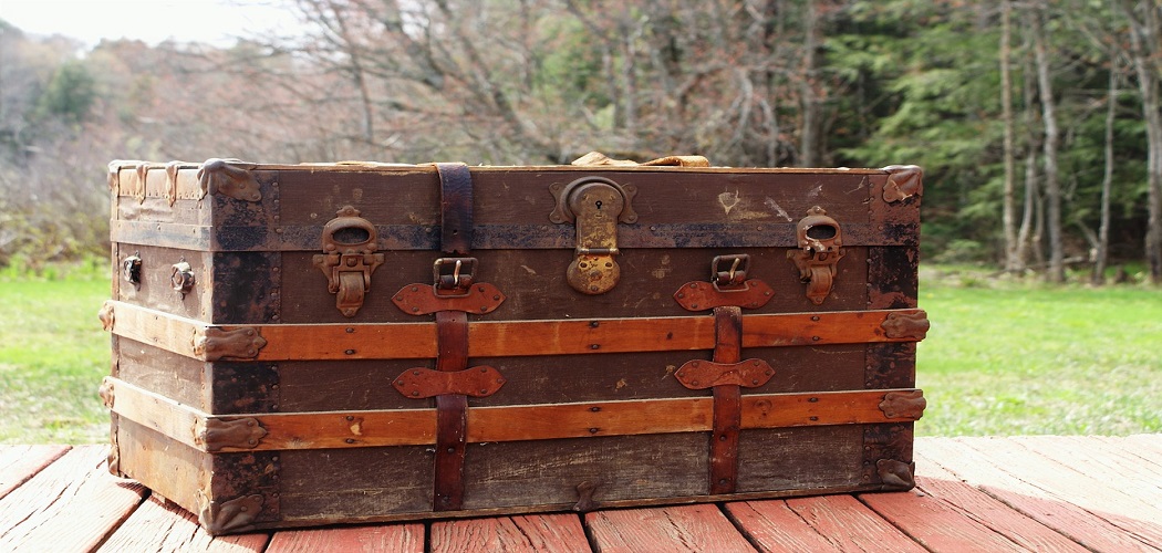 How to Clean an Old Steamer Trunk