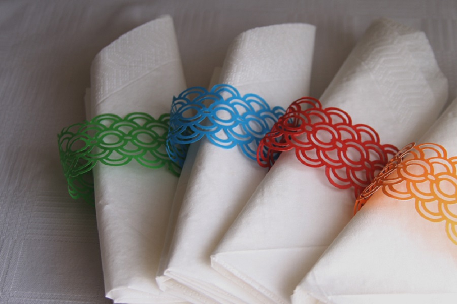 How to Make Paper Napkin Bands