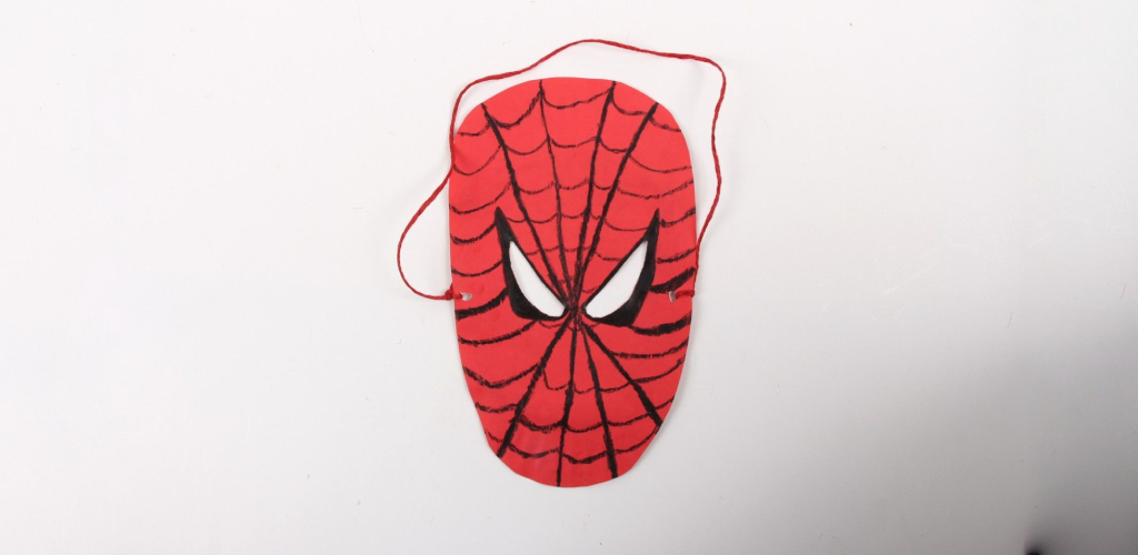 How to Make a Spiderman Mask Out Of Paper