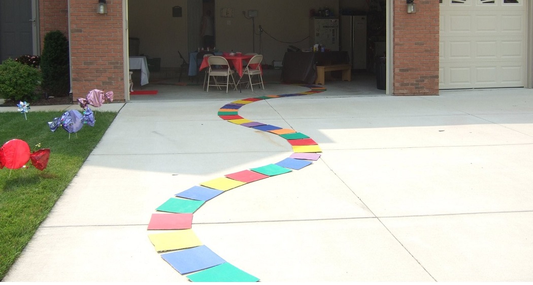 How to Make a Candyland Path