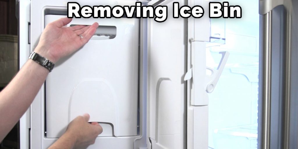Removing Ice Bin