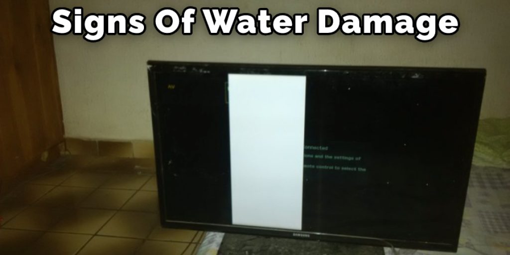 Signs Of Water Damage