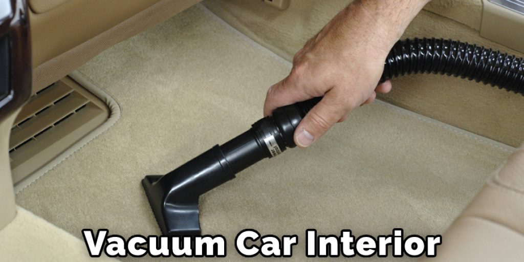 Vacuum Car Interior
