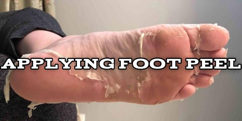 Apply a foot mask. This will keep your toes moisturized 