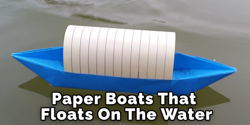 Paper Boats That Floats On The Water 