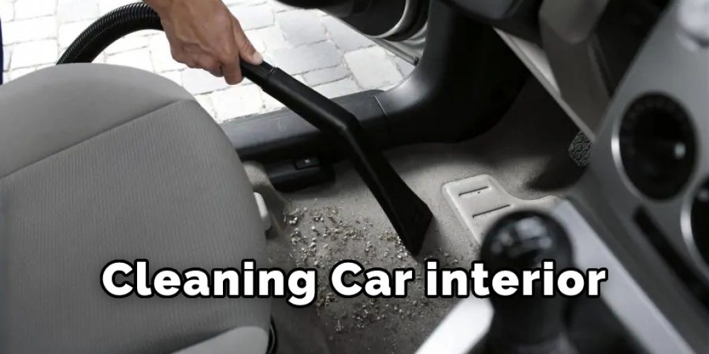 Cleaning Car Interior