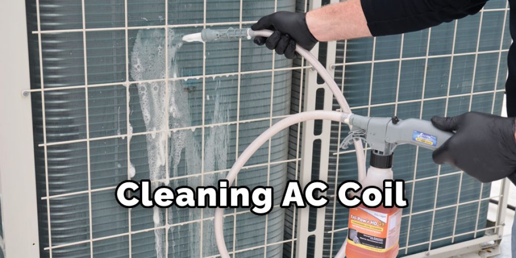 Cleaning AC Coil