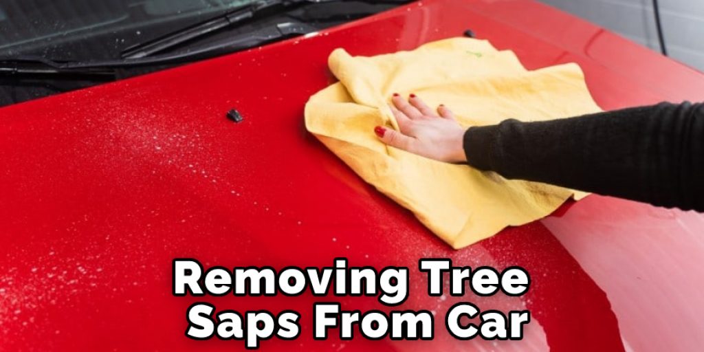 Removing Tree Saps From Car