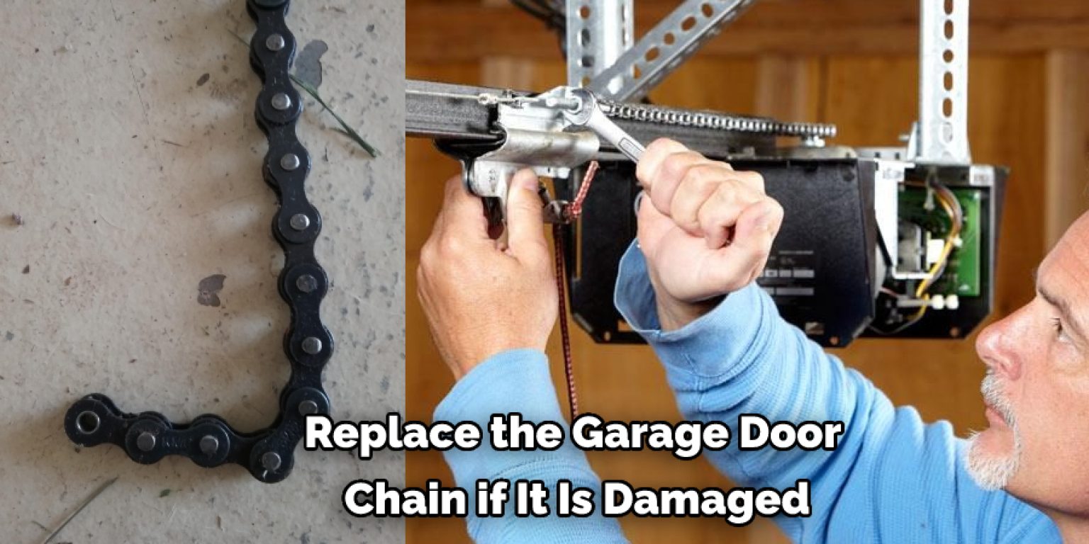 How to Tighten Garage Door Chain in 7 Easy Steps (2024)