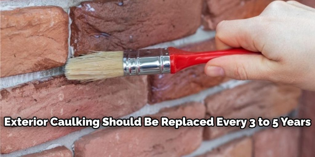 Removing exterior caulk considering few things