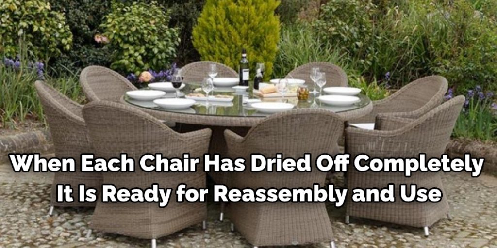 Stepwise Guide to Clean Rattan Chairs