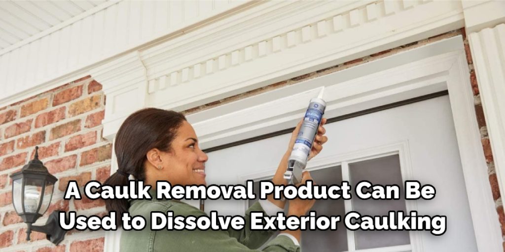 Using Caulk Remover Solution