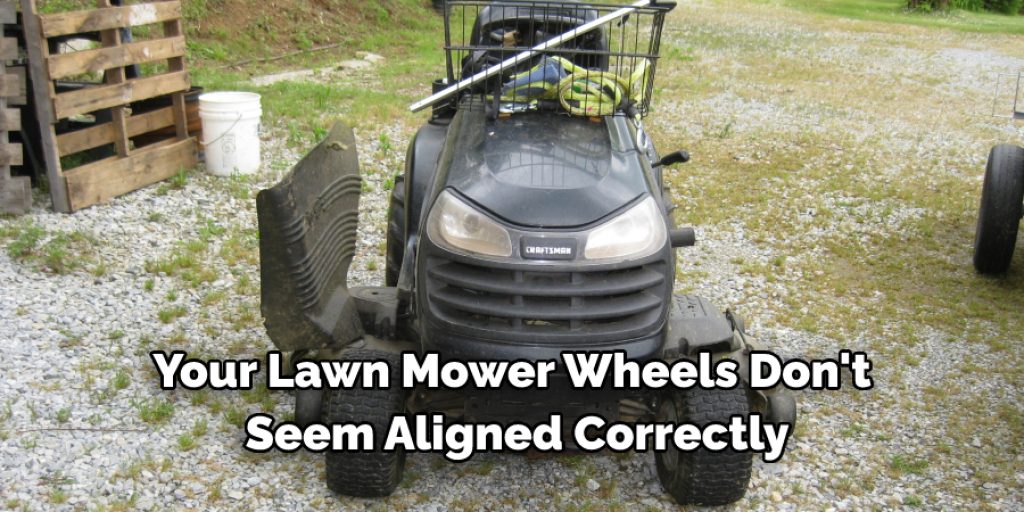 Identify Rear Wheel Problems on Lawn Mower