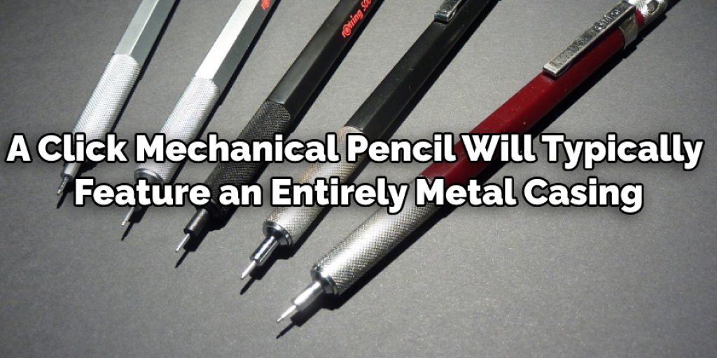Metal Casing Mechanical Pencil
