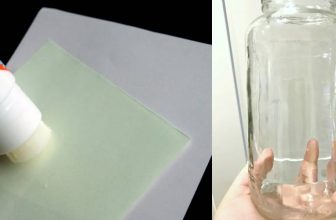 How to Glue Paper to Glass