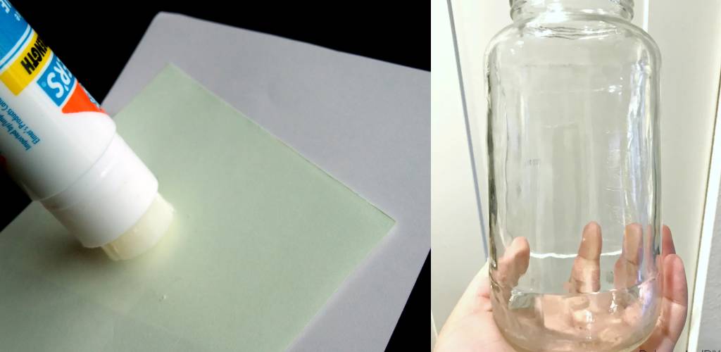 How to Glue Paper to Glass