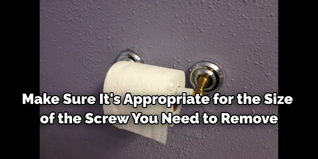 Steps to Remove Toilet Paper Holder